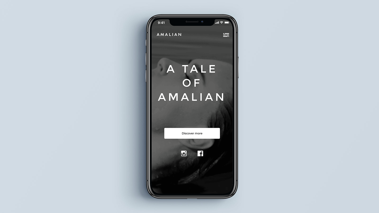 Amalian – Mobile view