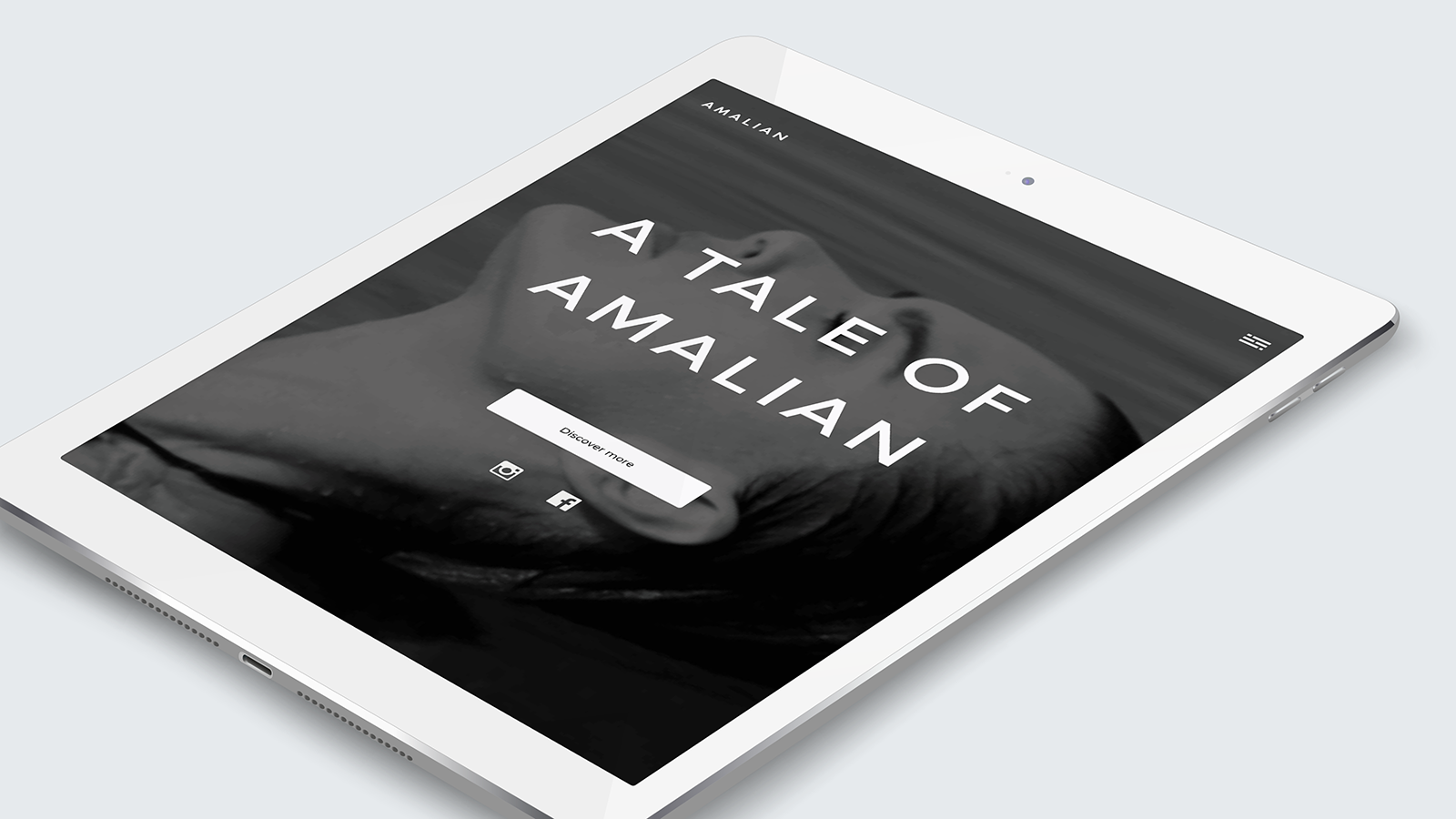 Amalian – Tablet view