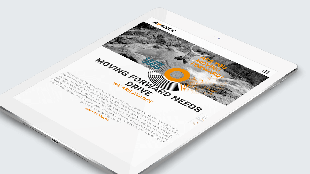 Avance – Tablet view