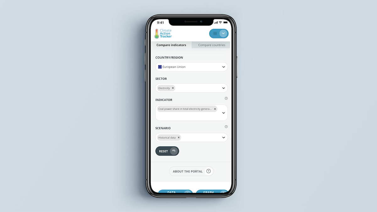 CAT - Decrb Portal – Mobile view