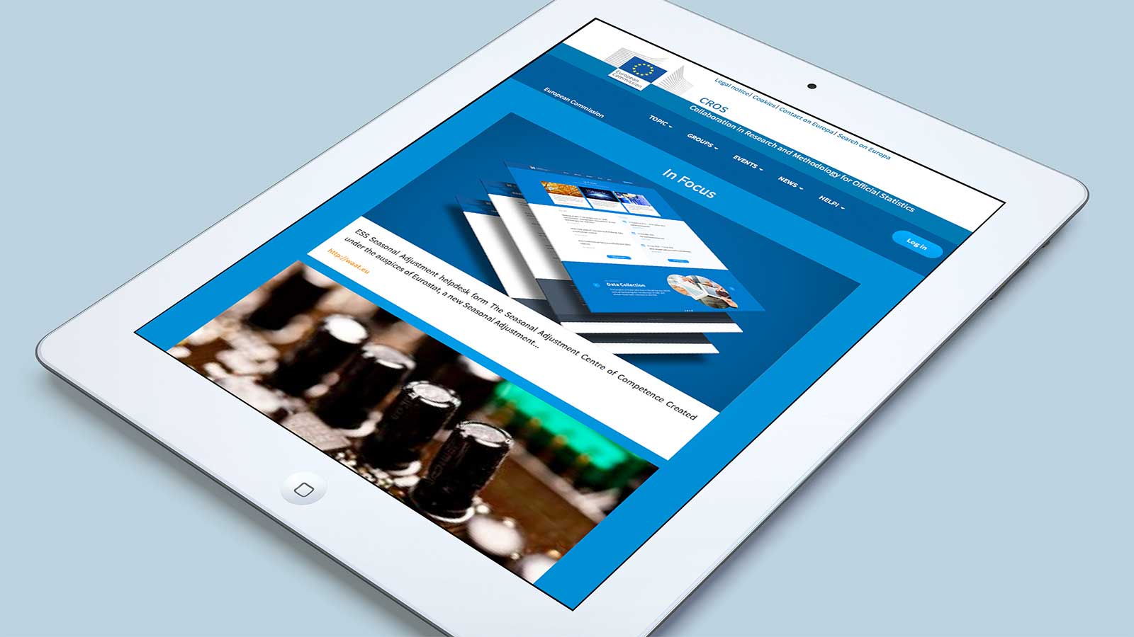CROS – Tablet view