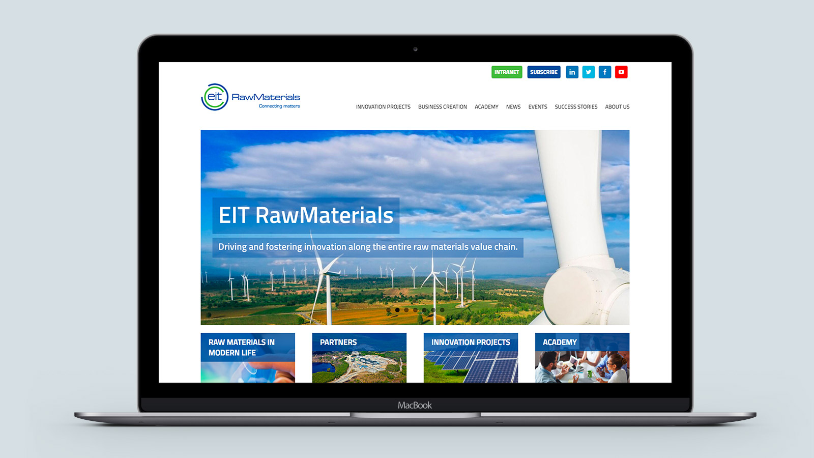 EIT – Laptop view