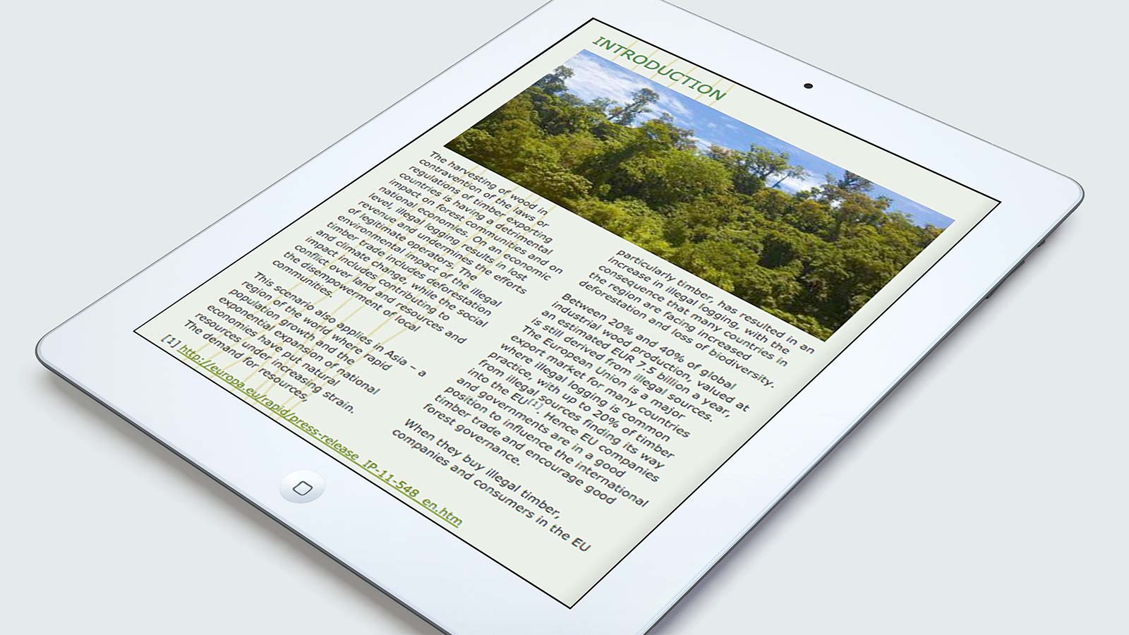 FLEGT Asia - Flipbook – Tablet view