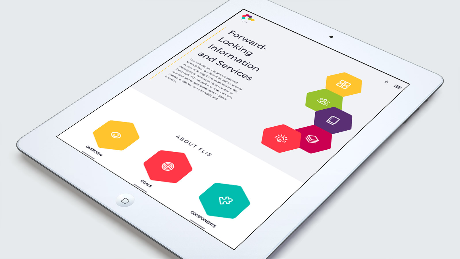 Flis – Tablet view