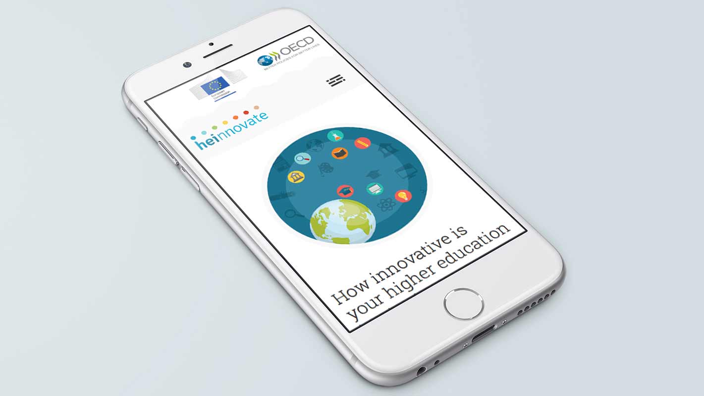 HEInnovate – Mobile view