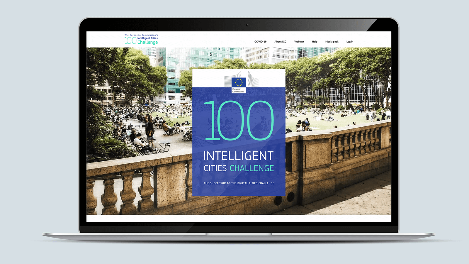 Intelligent Cities Challenge – Laptop view