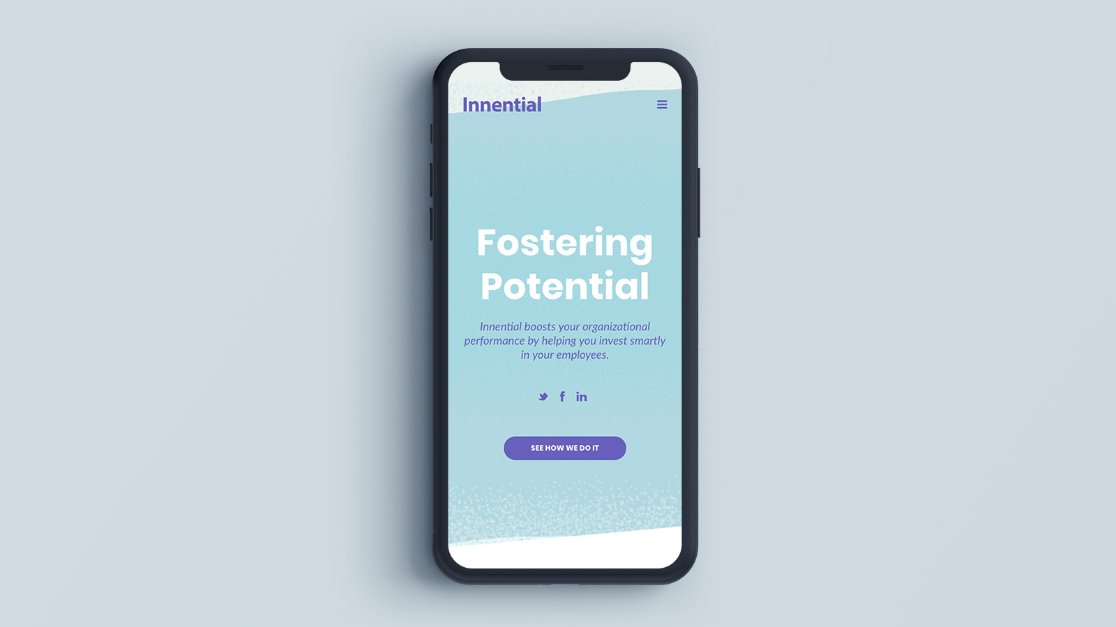 Innential – Mobile view