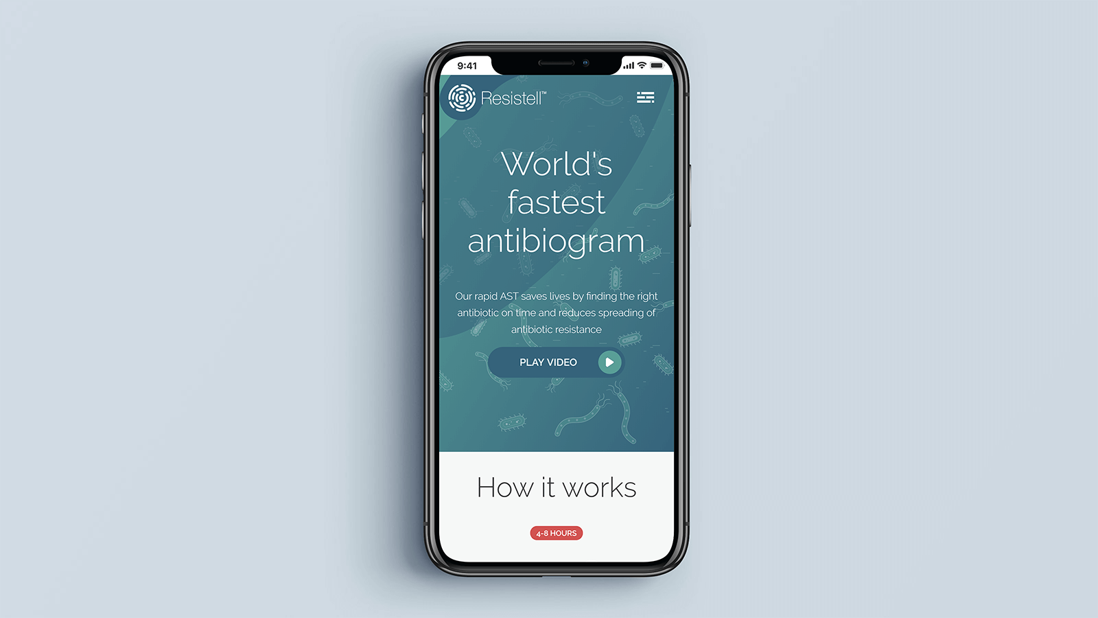 Resistell – Mobile view