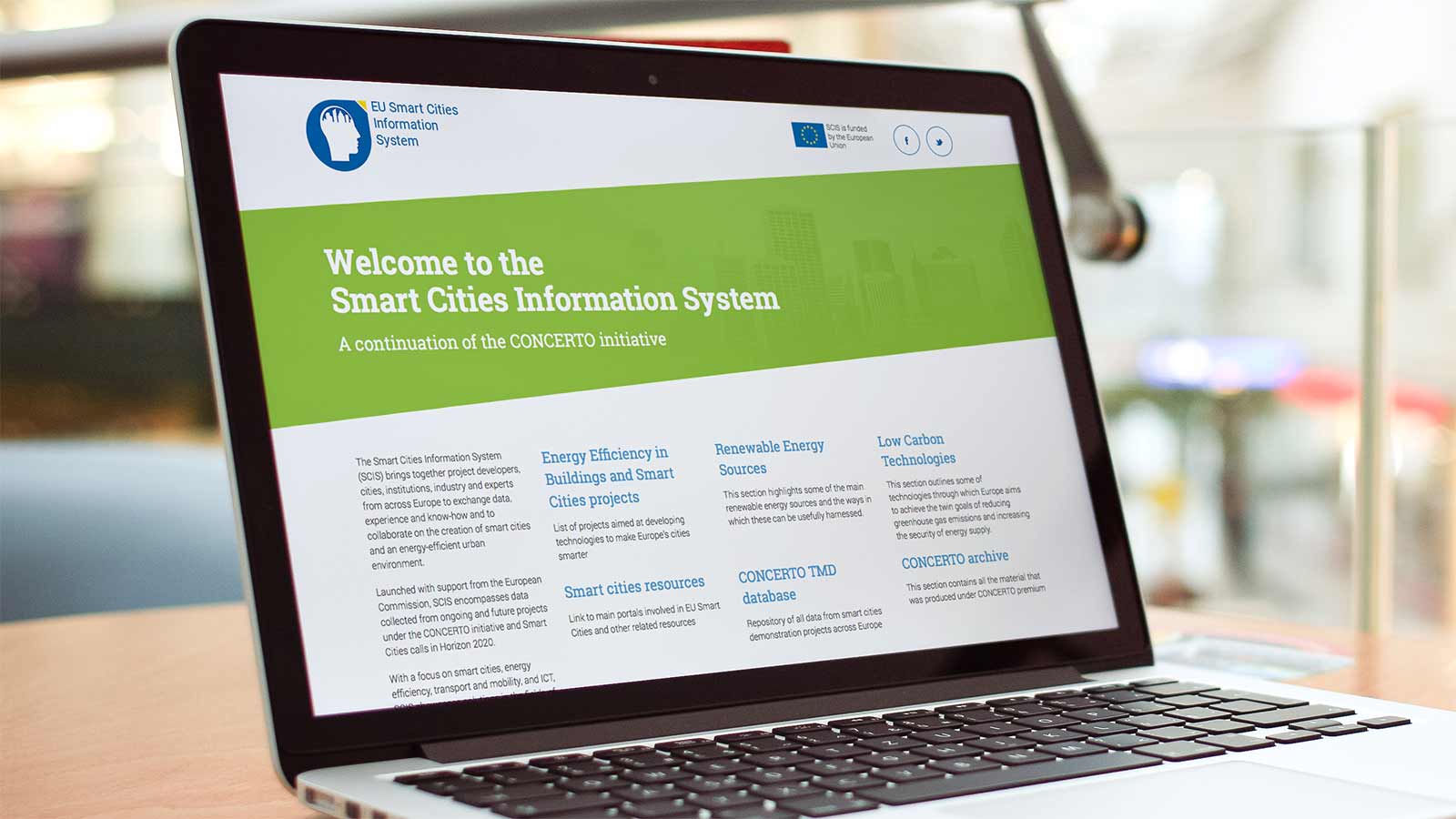 SCIS – Laptop view