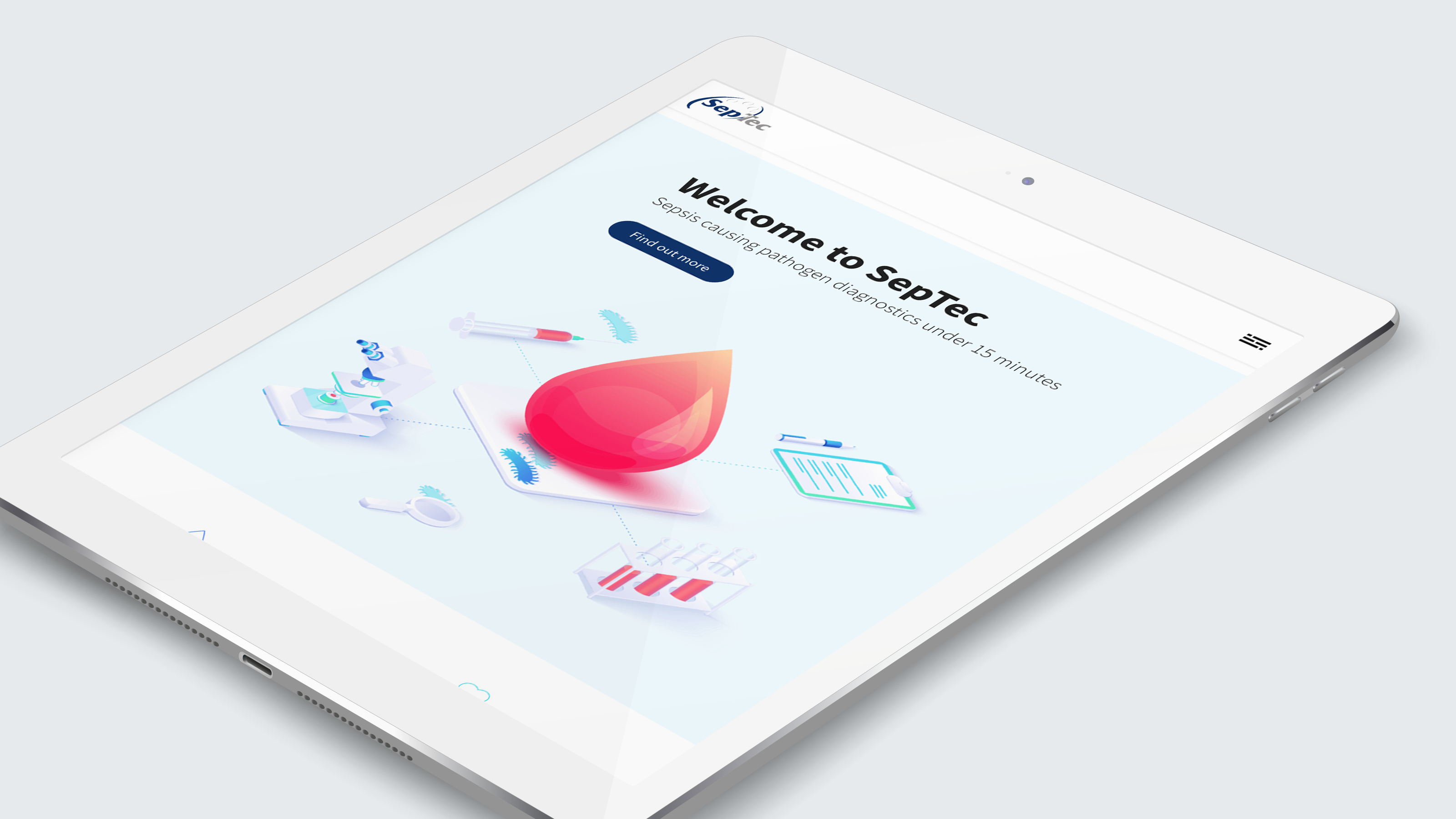 Septec – Tablet view