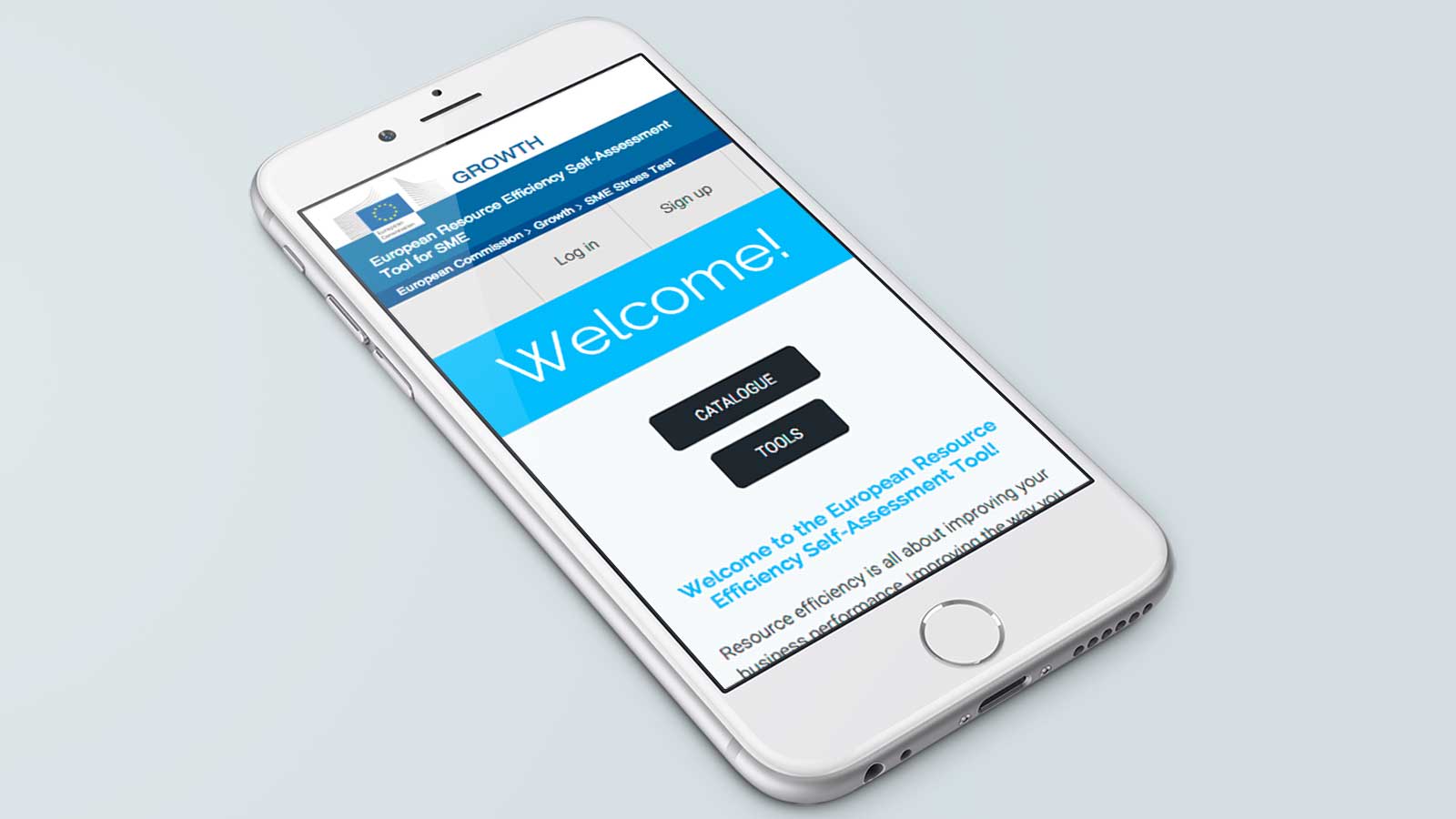 SME Stress Test – Mobile view