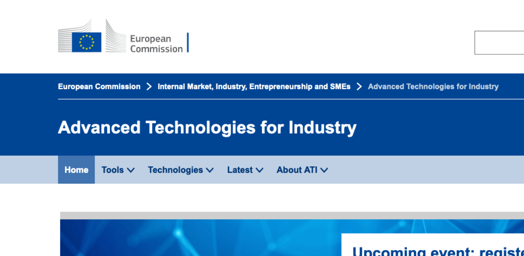 ATI dashboard