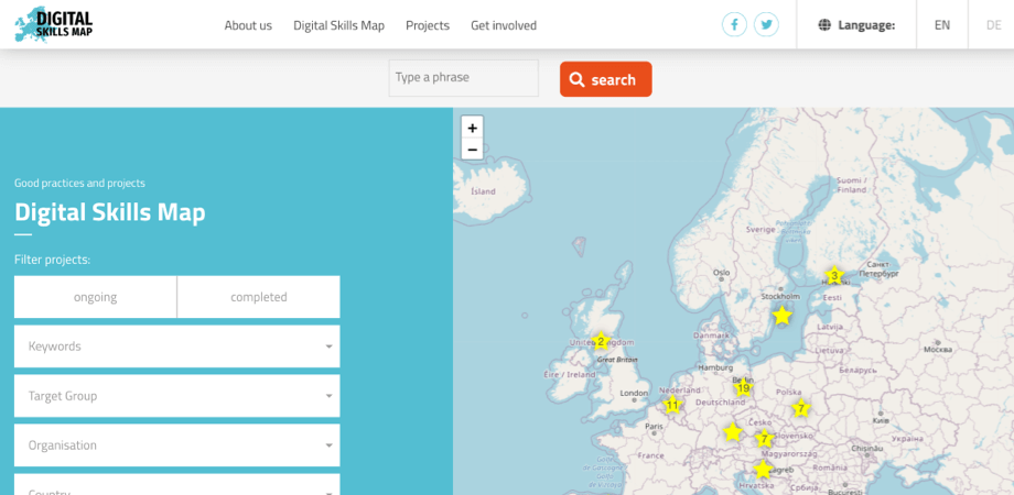 Digital Skills Map