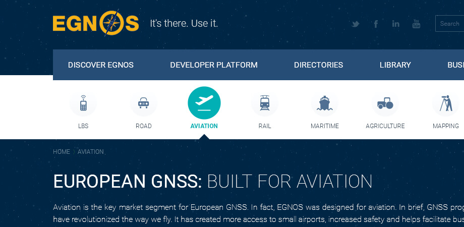 EGNOS Portal