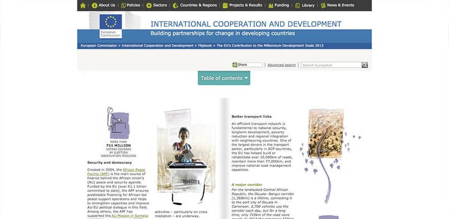 Millennium Development Goals - Flipbook